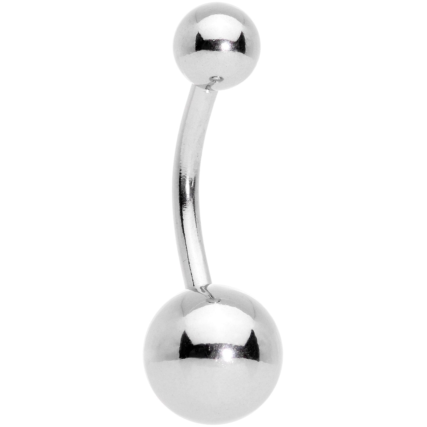 Clear Gem Gold Tone Red Holiday Gift Ornament Belly Ring Set of 4