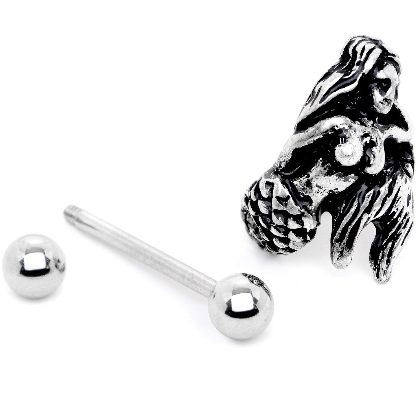 16G 1/2 Mermaids Embrace Cuff Cartilage Earring