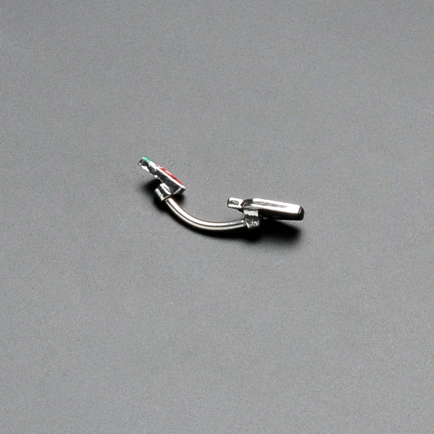 Sweet Pumpkin Frappe Autumn Double Mount Belly Ring
