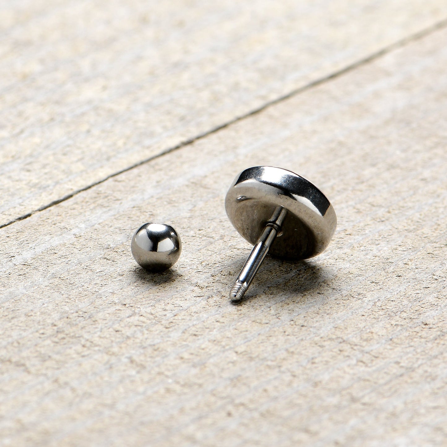 16G 1/4 Snowfall Holiday Penguin Tragus Cartilage Earring by Onyx O
