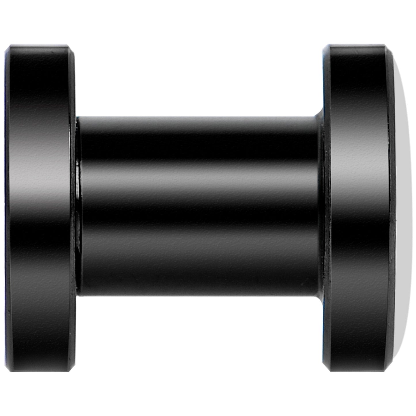 Full Color Tiger Eyes Black Anodized Screw Fit Plug Set 4G